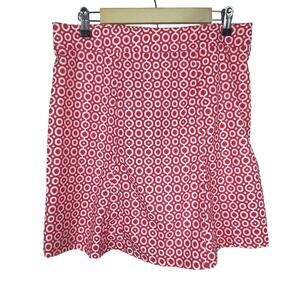 RipSkirt Hawaii Length‎ 2 Wrap Skirt – Red and White Dot Print, Size M